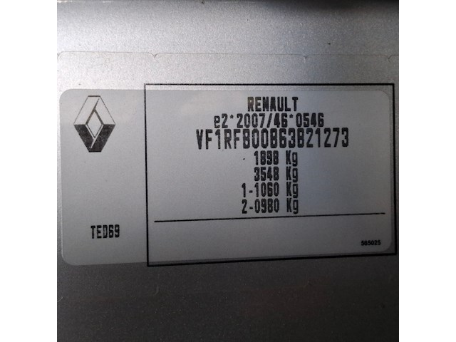 Personenauto, renault, megane, 2019 - afbeelding 43 van  59