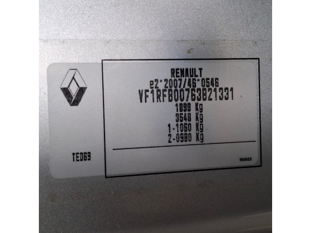 Personenauto, renault, megane, 2019 - afbeelding 52 van  71