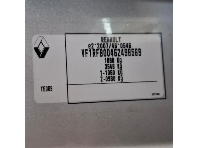 Personenauto, renault, megane, 2019 - afbeelding 55 van  73