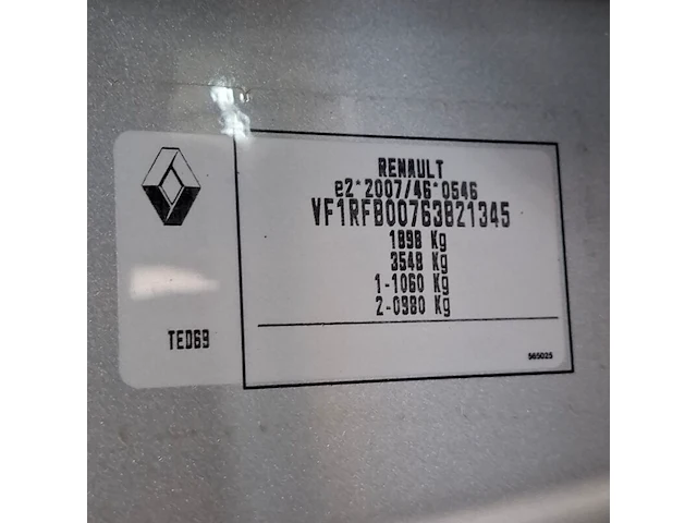 Personenauto, renault, megane, 2019 - afbeelding 54 van  72