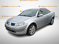 Personenauto, renault, mégane coupé-cabriolet, 1.6-16v privilège luxe, grijs, 2005 - afbeelding 1 van  11