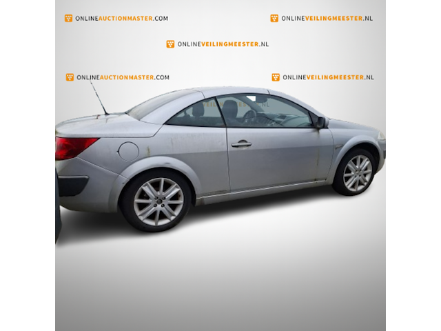 Personenauto, renault, mégane coupé-cabriolet, 1.6-16v privilège luxe, grijs, 2005 - afbeelding 5 van  11