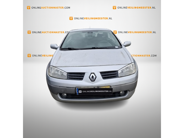 Personenauto, renault, mégane coupé-cabriolet, 1.6-16v privilège luxe, grijs, 2005 - afbeelding 6 van  11