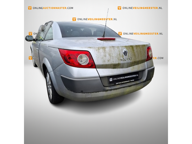 Personenauto, renault, mégane coupé-cabriolet, 1.6-16v privilège luxe, grijs, 2005 - afbeelding 7 van  11