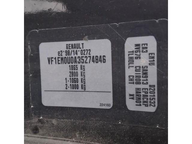 Personenauto, renault, mégane coupé-cabriolet, 2.0-16v tech line, 2006 - afbeelding 59 van  77
