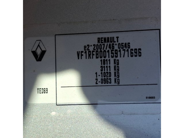 Personenauto, renault, megane, schade-auto - afbeelding 8 van  54