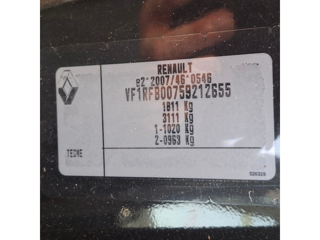 Personenauto, renault, megane - afbeelding 40 van  62