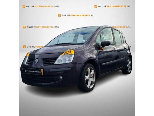 Personenauto, renault, modus, 1.6-16v privilège luxe, paars, 2005 - afbeelding 1 van  10