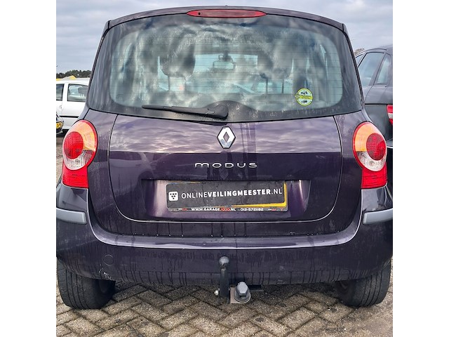Personenauto, renault, modus, 1.6-16v privilège luxe, paars, 2005 - afbeelding 6 van  10