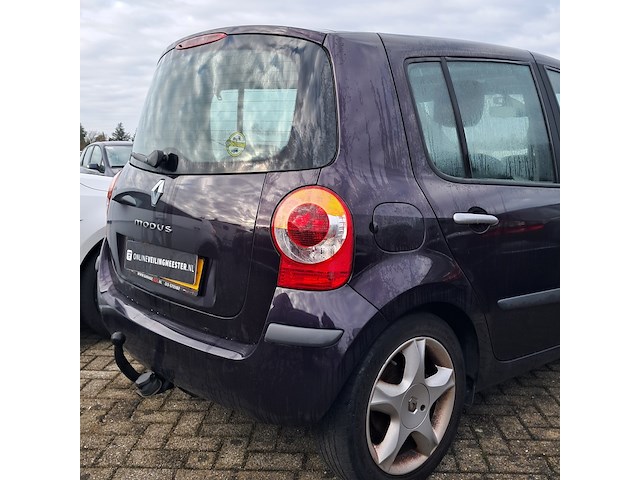 Personenauto, renault, modus, 1.6-16v privilège luxe, paars, 2005 - afbeelding 7 van  10