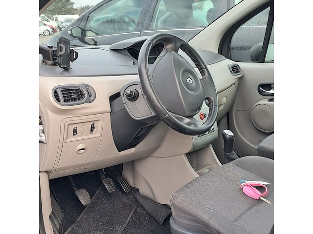 Personenauto, renault, modus, 1.6-16v privilège luxe, paars, 2005 - afbeelding 9 van  10