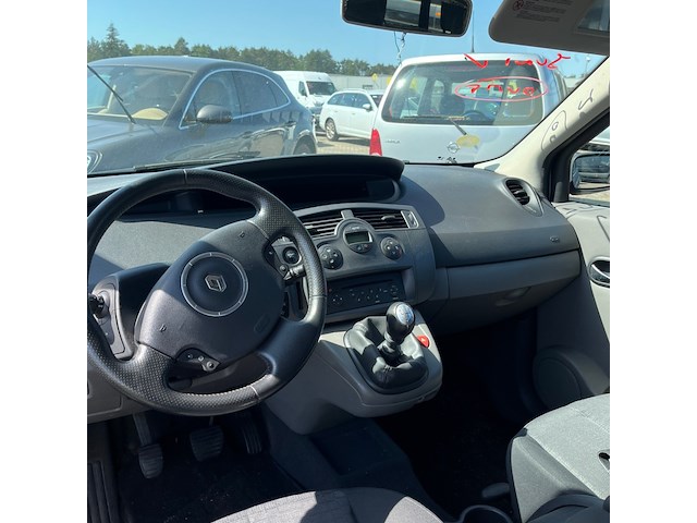 Personenauto, renault, scénic, 1.6-16v business line, 2007 - afbeelding 4 van  19