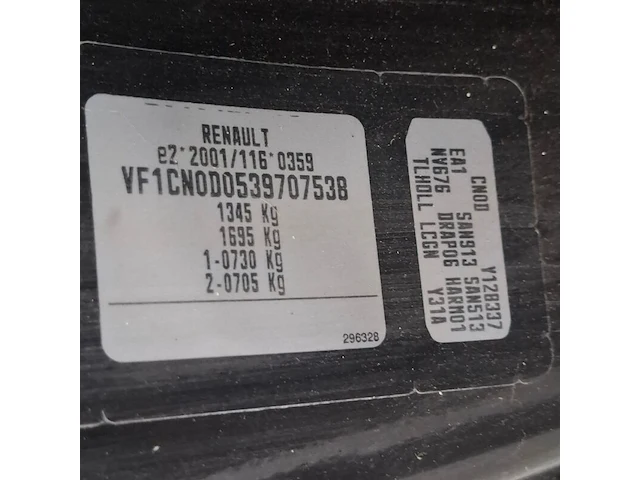 Personenauto, renault, twingo, 1.2 authentique, 2008 - afbeelding 49 van  65