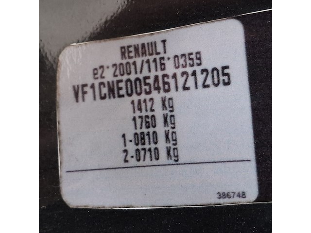 Personenauto, renault, twingo, 1.5 dci night & day, 2012 - afbeelding 30 van  51