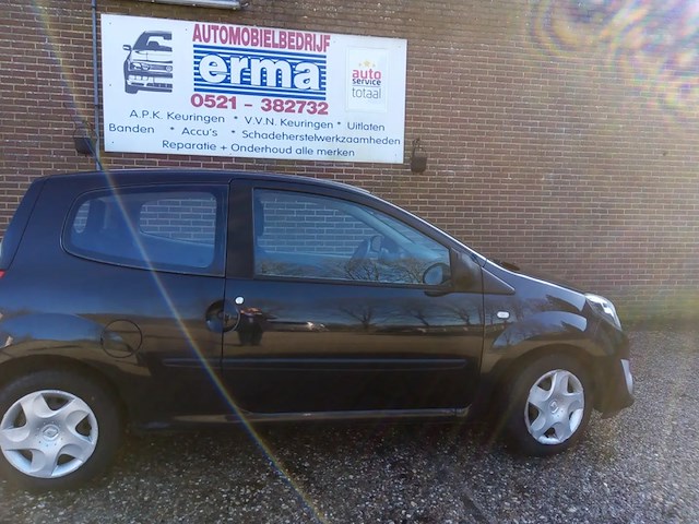 Personenauto, renault, twingo, zwart, 2008 - afbeelding 2 van  9