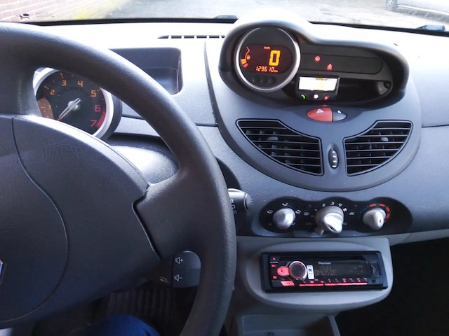 Personenauto, renault, twingo, zwart, 2008 - afbeelding 8 van  9