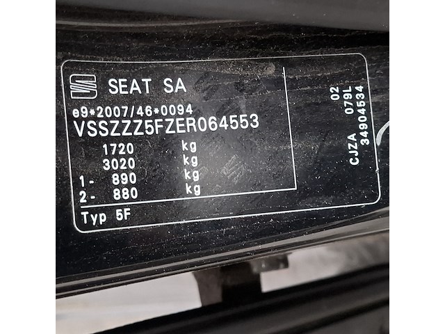 Personenauto, seat, 1.2 tsi style business, 2014 - afbeelding 28 van  52