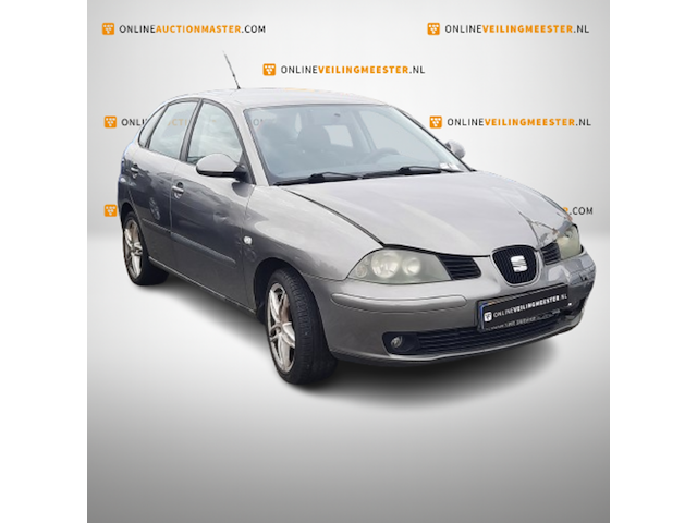 Personenauto, seat, ibiza, 1.4-16v signo, grijs, 2002 - afbeelding 1 van  16