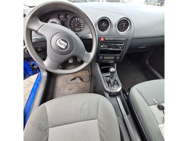 Personenauto, seat, ibiza, 1.4-16v stella, blauw, 2004 - afbeelding 3 van  15