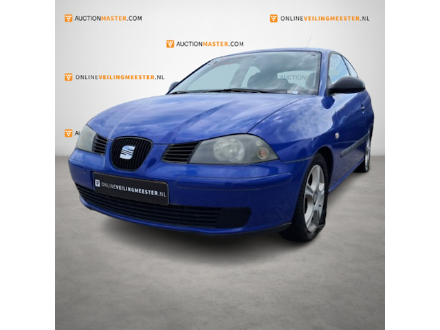 Personenauto, seat, ibiza, 1.4-16v stella, blauw, 2004 - afbeelding 1 van  15