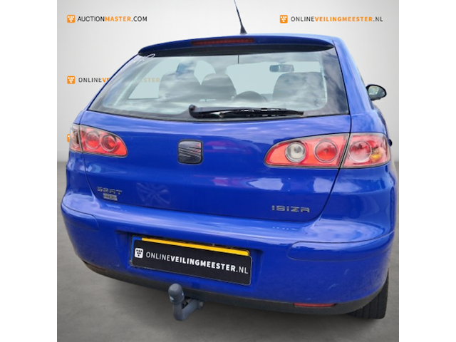 Personenauto, seat, ibiza, 1.4-16v stella, blauw, 2004 - afbeelding 13 van  15