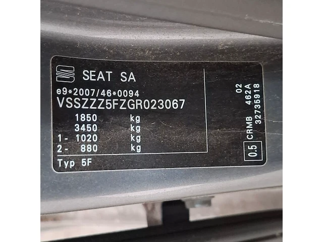Personenauto, seat, leon 2.0 tdi fr, 2015 - afbeelding 57 van  77