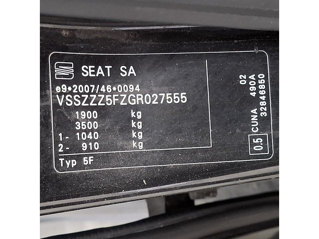 Personenauto, seat, leon st, 2.0 tdi fr, 2016 - afbeelding 36 van  56