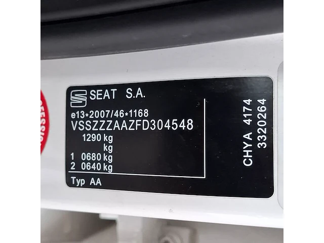 Personenauto, seat, mii, 1.0 sport dynamic, 2014 - afbeelding 51 van  70