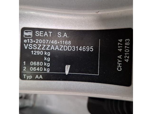 Personenauto, seat, mii, 1.0 style chic, 2013 - afbeelding 39 van  57