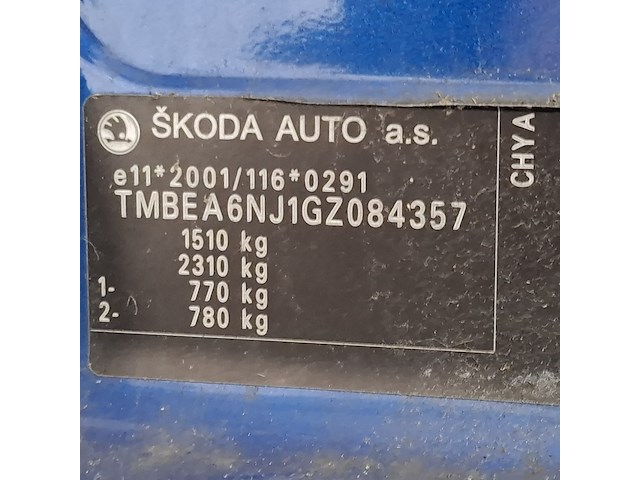 Personenauto, skoda, fabia, 1.0 active, 2016 - afbeelding 35 van  55