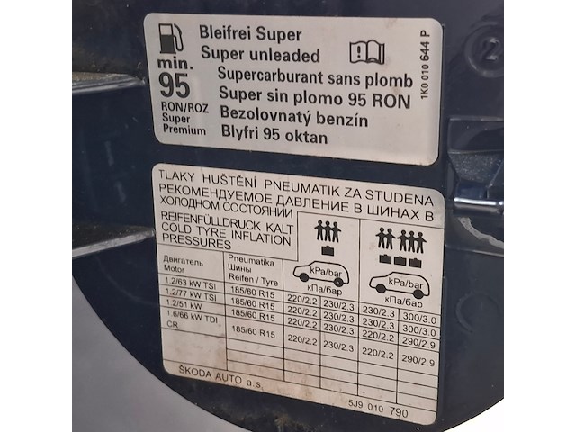 Personenauto, skoda, fabia combi, 1.2 tsi drive, 2014 - afbeelding 64 van  80