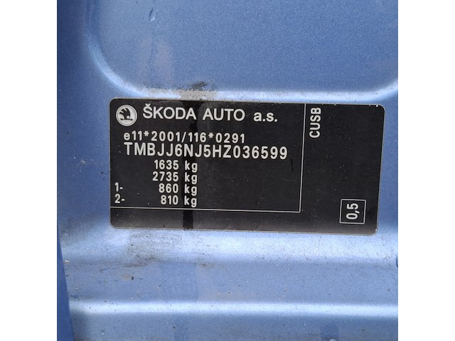 Personenauto, skoda, fabia - afbeelding 43 van  46