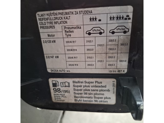 Personenauto, skoda, octavia, 2.0 tfsi rs, 2006 - afbeelding 38 van  54