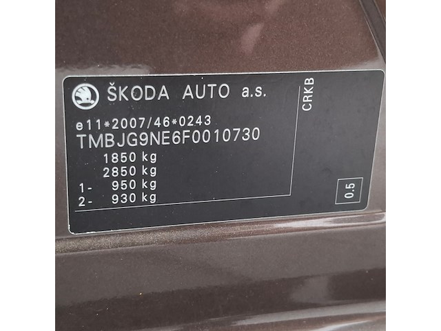 Personenauto, skoda, octavia combi, 1.6 tdi greenline businessline, 2014 - afbeelding 54 van  81