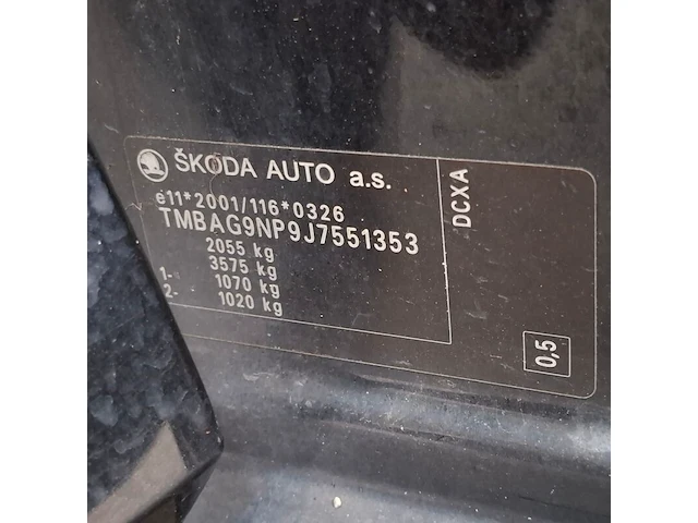 Personenauto, skoda, superb 1.6 tdi, 2017 - afbeelding 65 van  83