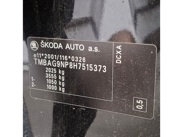 Personenauto, skoda, superb, 2016 - afbeelding 49 van  70