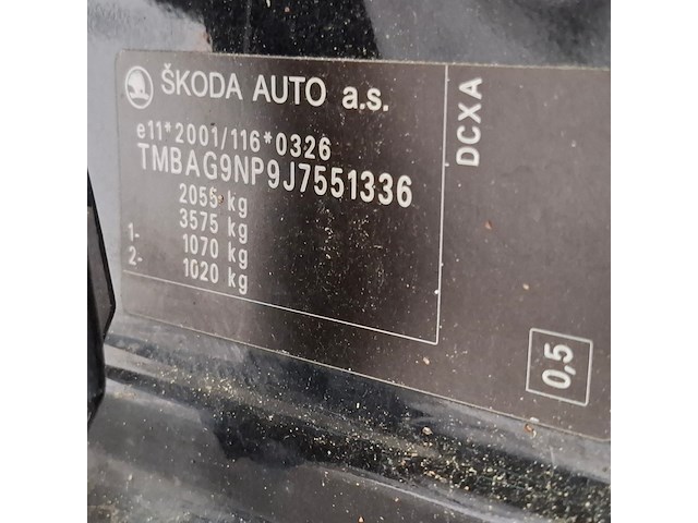 Personenauto, skoda, superb, 2017 - afbeelding 38 van  59