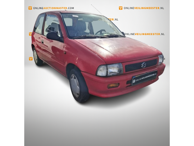 Personenauto, suzuki, alto, 1.0-16v twist, rood, 2002 - afbeelding 3 van  10