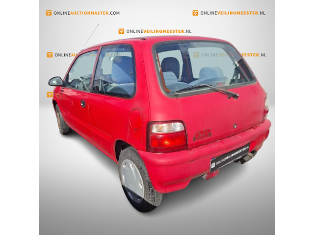 Personenauto, suzuki, alto, 1.0-16v twist, rood, 2002 - afbeelding 5 van  10