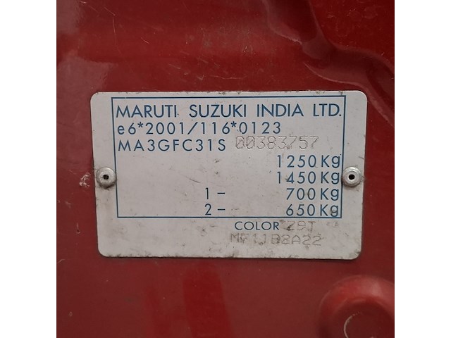 Personenauto, suzuki, alto, 1.0 base, 2011 - afbeelding 22 van  43