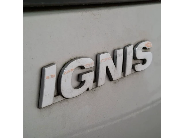 Personenauto, suzuki, ignis, 1.3-16v gl, 2004 - afbeelding 64 van  69