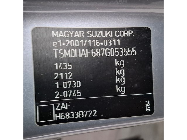 Personenauto, suzuki, wagon r+, 1.0 base, 2008 - afbeelding 48 van  60