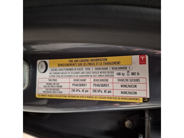 Personenauto, tesla, model s, 85 performance, 2013 - afbeelding 39 van  47