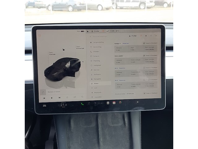 Personenauto, tesla, model y, long range awd 75 kwh, 2022 - afbeelding 18 van  43