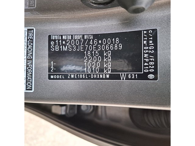 Personenauto, toyota, auris 1.8 hybrid aspiration, 2017 - afbeelding 28 van  34