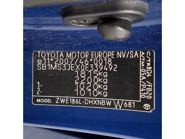 Personenauto, toyota, auris hybrid, 2017 - afbeelding 29 van  48