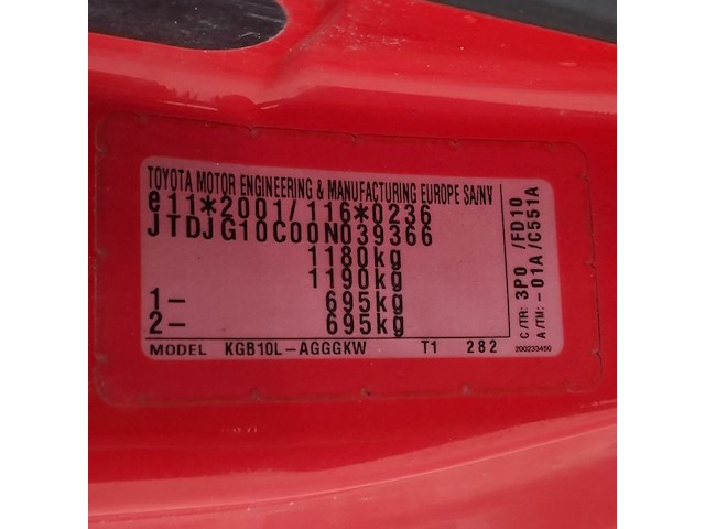 Personenauto, toyota, aygo, 1.0-12v +, 2006 - afbeelding 29 van  49