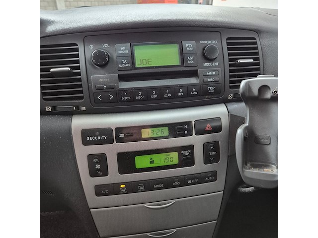 Personenauto, toyota, corolla, 1.6 vvt-i linea sol, 2002 - afbeelding 10 van  30
