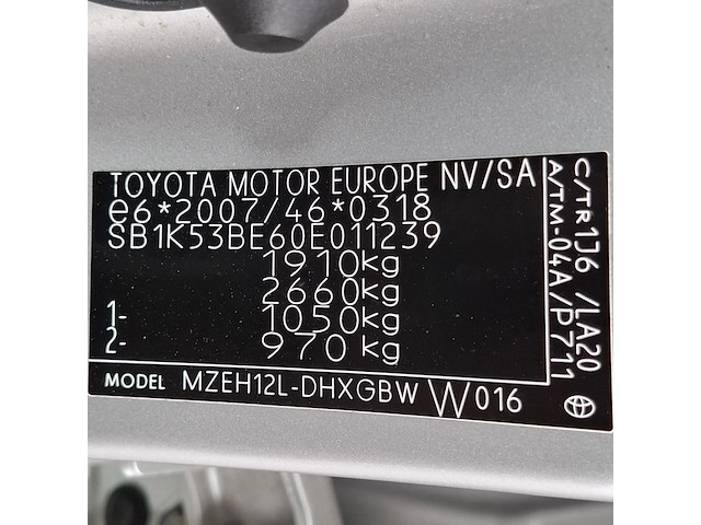 Personenauto, toyota, corolla 2.0 hybrid - afbeelding 55 van  71