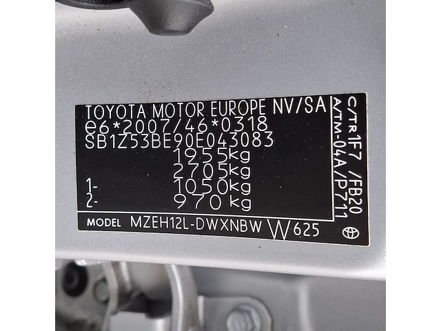 Personenauto, toyota, corolla - afbeelding 32 van  52